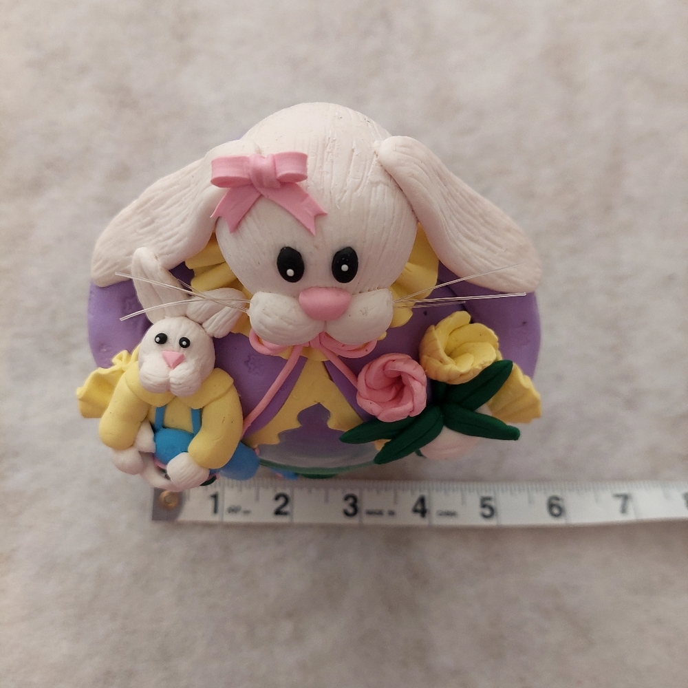 CWC  Collectible Glass Easter Bunny NIB - Picture 7 of 10